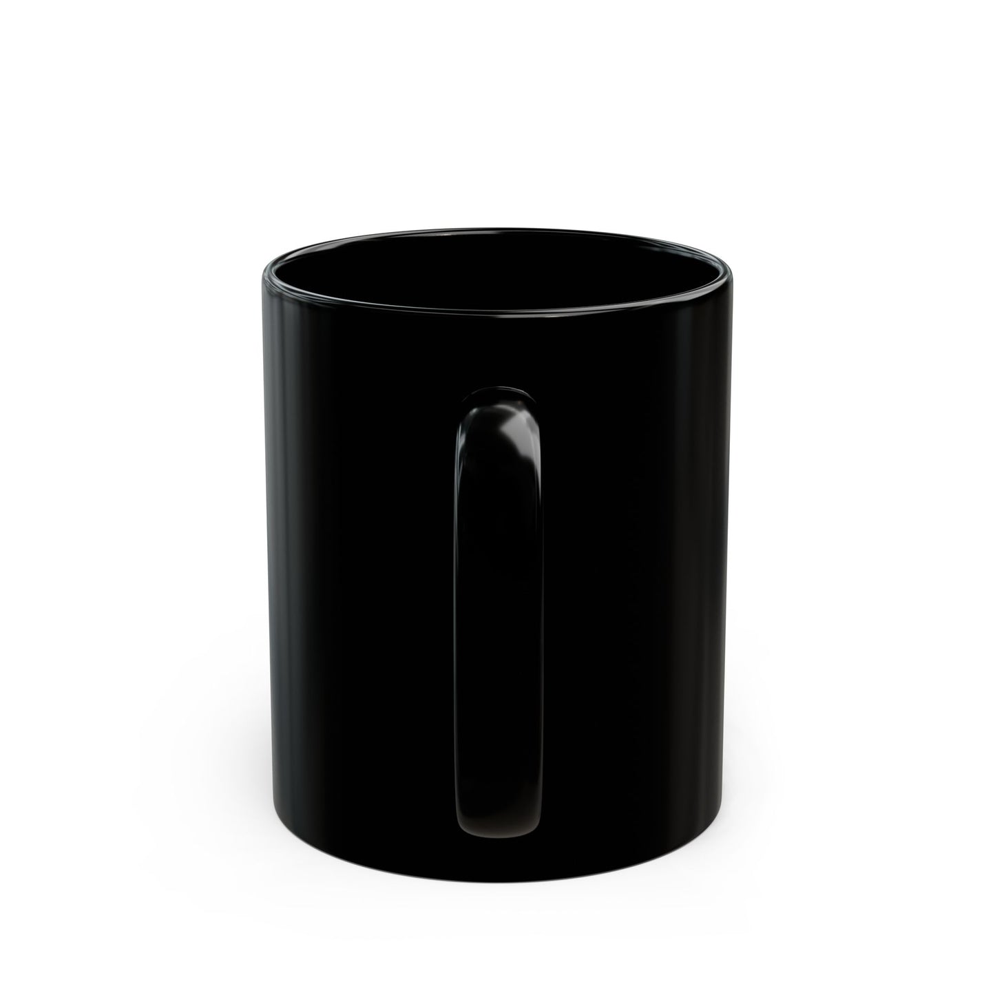 Corgi Love Black Mug — Cute Paw-sitive Coffee Cup with Heart Sunglasses (11oz/15oz)